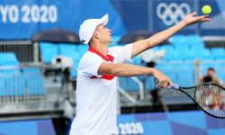 Hubert Hurkacz odpadł w 2. rundzie olimpijskiego turnieju tenisistów