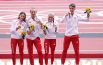 Tokio/lekkoatletyka - polska sztafeta mieszana odebrała złote medale