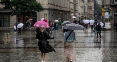 Ostrzeżenie przed dalszymi intensywnymi opadami deszczu w dużej części kraju