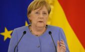 Merkel: opowiemy się za nowymi sankcjami, jeśli Rosja spróbuje wykorzystać NS2 jako broń