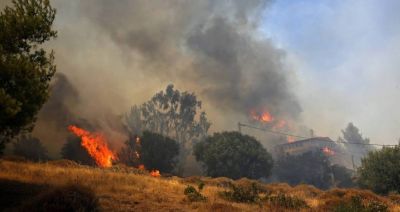 Straż: zmiana strażaków w Grecji odbędzie się warunkach bojowych