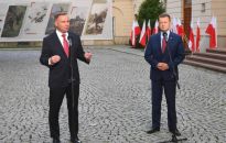 Prezydent: atakowanie tych, którzy pełnią dzisiaj służbę na granicy polsko-białoruskiej to działania antypolskie