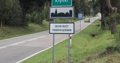 SG wydała prawie 750 zezwoleń na wjazd do strefy objętej stanem wyjątkowym