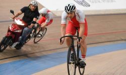 ME w kolarstwie torowym - brązowy medal Rajkowskiego