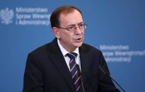 Szef MSWiA: rząd przyjął projekt ustawy o budowie zapory na granicy z Białorusią