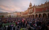 Ulicami Krakowa przeszedł protest pod hasłem "Ani jednej więcej"