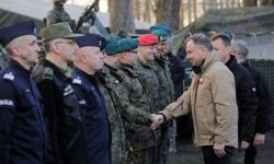 KPRP: prezydent spotkał się z żołnierzami i funkcjonariuszami SG oraz Policji