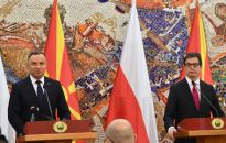 Unijne aspiracje Macedonii Płn. i sytuacja na polsko-białoruskiej granicy głównymi tematami spotkania prezydentów Dudy i Pendarowskiego