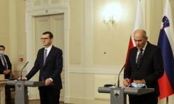 Morawiecki w Słowenii: zjednoczeni możemy się przeciwstawić neoimperialnym zakusom Rosji