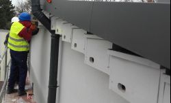 Budki dla jerzyków na blokach Rzeszowa