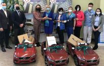 Salon VOLVO D&R CZACH oraz klienci firmy dają radości dzieciom, które tegoroczne święta spędzają w szpitalu