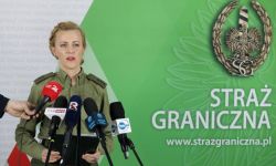 Por. Michalska (SG): służby białoruskie rzucały w nas czym się dało, a cudzoziemcy wyrywali metalowe słupki