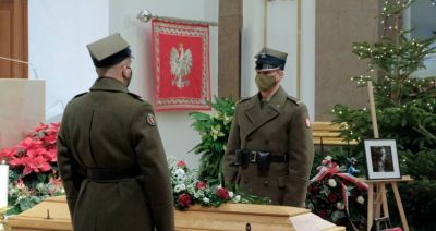 Piotr Rzewuski, działacz podziemia antykomunistycznego, spoczął na Cmentarzu Wojskowym na Powązkach