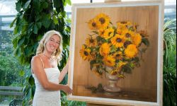 Kwiaty Anitty Rotter - Pucz w Storczykarni w Łańcucie