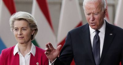 Biden i von der Leyen: podzielamy cel zapewnienia Ukrainie bezpieczeństwa energetycznego