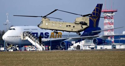 Podkarpackie: do Jasionki przylatują kolejni żołnierze z USA