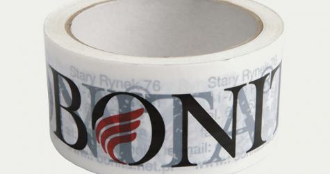 Taśma klejąca z logo - nie tylko do pakowania przesyłek