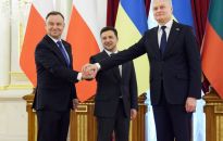 Prezydent Duda w Kijowie: apelujemy do Rosji o pokój i spokój