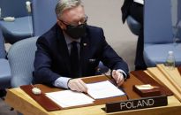 Szczerski: jest projekt rezolucji RB ONZ; wzywa Rosję do natychmiastowego wycofania wojsk z Ukrainy