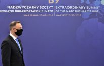 Prezydent na szczycie B9: musimy mocniej wspierać Ukrainę, szczególnie poprzez dostawy uzbrojenia