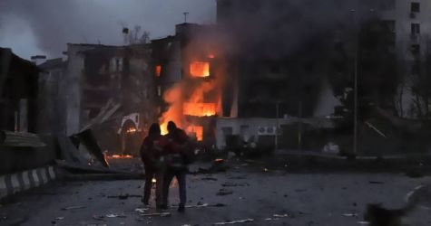 Rosja ostrzelała okolicę dworca kolejowego w Kijowie