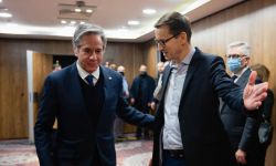 Antony Blinken i Mateusz Morawiecki w Rzeszowie