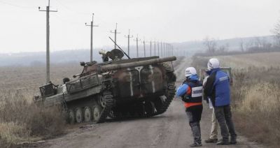 Ukraina: ostatnia grupa obserwatorów OBWE opuści kraj