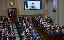 Zełenski w Sejmie: nie zostaliśmy sami z wrogiem, polscy bracia i siostry są z nami