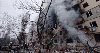 OSW: po 19 dniach wojny Rosjanie skupiają się na ostrzale obiektów cywilnych; są coraz brutalniejsi