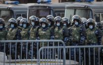 Działacze Memoriału zatrzymani w Moskwie na proteście antywojennym