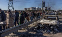 Mer Irpienia: siły rosyjskie używały zakazanej amunicji fosforowej