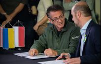 Sean Penn w Rzeszowie. Pomoc dla Ukrainy i wolontariuszy