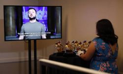 USA: Zełenski apeluje podczas ceremonii Grammy Awards o wsparcie dla Ukrainy