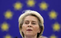 Ukraina: Ursula von der Leyen i Josep Borrell w Buczy