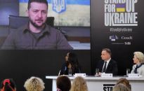 Prezydent Duda, szefowa KE i premier Kanady wzięli udział w konferencji darczyńców na rzecz uchodźców