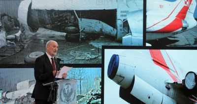 Macierewicz: katastrofa smoleńska skutkiem ingerencji i eksplozji
