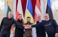 Prezydent Duda oraz prezydenci krajów bałtyckich spotkali się z Wołodymyrem Zełenskim