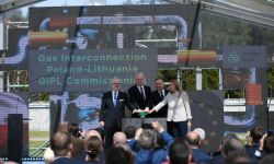 Prezydenci Polski, Litwy i Łotwy oraz komisarz UE ds. energii otworzyli interkonektor gazowy Polska-Litwa