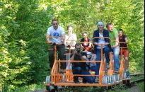 Cesarską linią kolejową drezynami przez Bieszczady