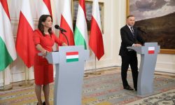 Duda: mam nadzieję, że wynegocjujemy, razem z Węgrami, pakiet sankcji wobec Rosji