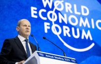 Scholz w Davos: Putinowi nie udało się osiągnąć wszystkich celów strategicznych na Ukrainie