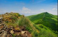 Bieszczady - patrząc ze szczytu Kremenaros 
