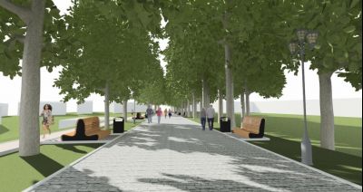 W alei Lubomirskich staną nowe ławki 