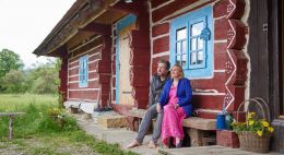 Magia 100-letniej łemkowskiej chyży w Chacie nad Wisłokiem