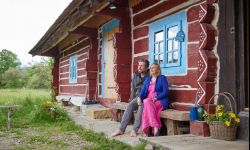 Magia 100-letniej łemkowskiej chyży w Chacie nad Wisłokiem