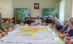 Kuźnica: odprawa z premierem Morawieckim przy granicy polsko-białoruskiej