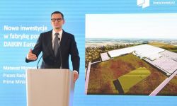 Morawiecki: co najmniej 1,5 tys. miejsc pracy dzięki inwestycji firmy Daikin