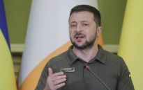 Prezydent Ukrainy: terrorystyczne działania przeciwnika można powstrzymać tylko silną bronią