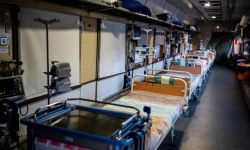 Poboży: 32 ciężko rannych żołnierzy ukraińskich trafiło do Polski pociągiem medycznym