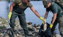 Szef MON: ponad 200 żołnierzy oczyszcza Odrę